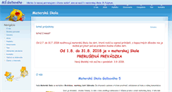 Desktop Screenshot of msgalbaveho.sk